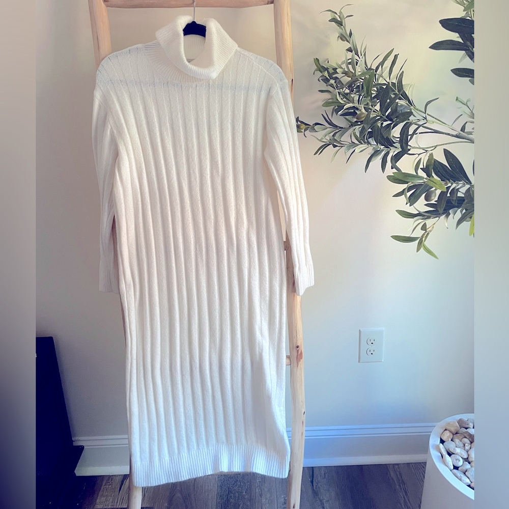 Loft Midi sweater dress